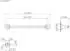 Dornbracht Madison Badetuchhalter 83045361-00 Stichmaß 450 mm, Breite 510 mm, chrom