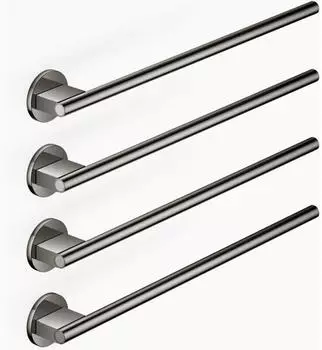 Dornbracht Handtuchw&auml;rmer, 4-fach 83314979-19 SERIENSPEZIFISCH Wandmontage, Dark Chrome
