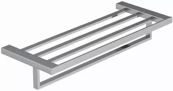 Kludi VELA C Handtuchablage mit 3198905 Badetuchhalter chrom