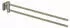 Kludi VELA S Doppel-Handtuchstange 25977N5 Länge 440MM Stainless Brushed Nickel PVD