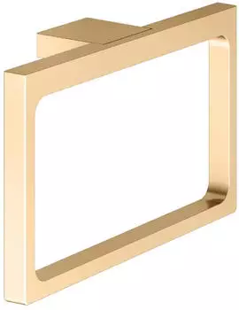 KEUCO Edition 11 Handtuchring 11121250000 geschlossen, 26 cm, Messing geb&uuml;rstet
