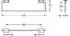 KWC Saturn Handtuchstangenset Edelstahl 478x119mm (2000101452)