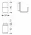 Hewi Einzelhaken Serie 805 80590110 60 mm, Edelstahl matt