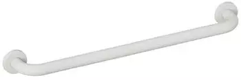 Hewi 477 Badetuchhalter 477.30B10097 570 mm, lichtgrau, Rosetten d= 60mm, matt