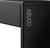 Keuco EDITION 11 Black Selection Handtuchhalter f&uuml;r G&auml;stehandt&uuml;cher, Accessoires,