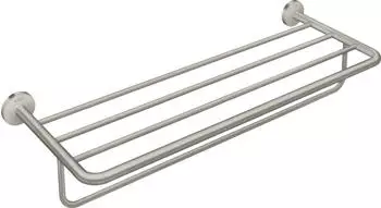 Hansgrohe Axor Handtuchablage 42843800 655x250mm, mit Handtuchhalter, Wandmontage, stainless steel optic