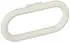 Hewi 477 Handtuchring 477.09B30099 320x150mm, matt, reinweiß