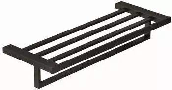 Kludi VELA C Handtuchablage mit 31989N2 Badetuchhalter Brushed Gunmetal