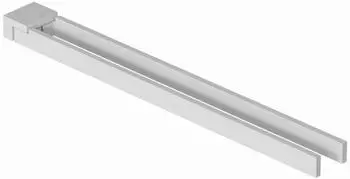 Kludi VELA C Doppel-Handtuchstange 3197753 L&auml;nge = 430MM mattwei&szlig;