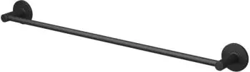 Lenz Elektronik Nero Badetuchhalter 60,9cm Schwarz Matt (4567551)