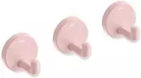 BarbieTM x HEWI Einzelhaken Set B477.004 3er, einfarbig rosa