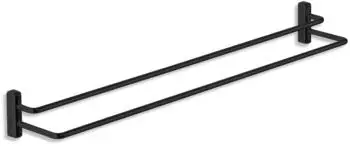 Giese Universal Badetuchhalter &Eacute;tag&egrave;re 2-teilig, schwarz matt (11832-14)