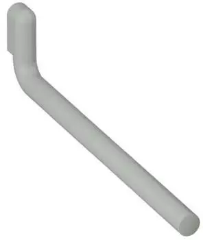 Hewi 477 Handtuchhalter 477.09B20095 445x105mm, 1-tlg., matt, felsgrau