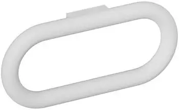 Hewi 477 Handtuchring 477.09B30098 320x150mm, matt, signalwei&szlig;