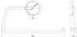 emco Round Handtuchring 435513900 rechts offen, beweglich, weiss