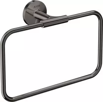 Hansgrohe Axor Handtuchring 42823330 250x216mm, schwenkbar, Wandmontage, polished black chrome
