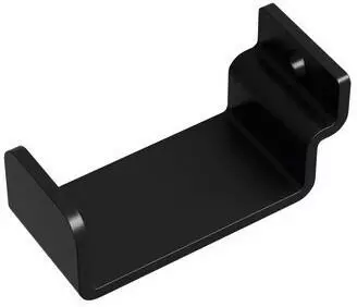 Hewi Haken 950.13.0013DX 15mm breit, pulverbeschichtet, wei&szlig; tiefmatt