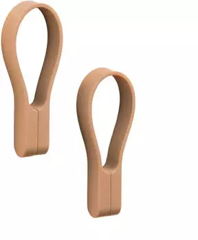 Zone Denmark Loop Handtuchhalter magnetisch 2er-Pack Mandarine (34876)