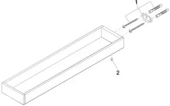 Dornbracht Handtuchhalter 420mm Bronze geb&uuml;rstet (83210780-42)