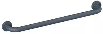 Hewi 477 Badetuchhalter 477.30B10092 570 mm, anthrazitgrau, Rosetten d= 60mm, matt