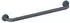 Hewi 477 Badetuchhalter 477.30B10092 570 mm, anthrazitgrau, Rosetten d= 60mm, matt