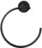 Duravit D-Code Handtuchring 0099214600 Schwarz Matt, Ø169 mm, Schwenkbar