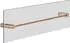 Gessi Rilievo Handtuchhalter 450mm Glaswand Kupfer PVD (59564030)