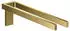 Hansgrohe Axor Handtuchhalter 42622990 380mm, zweiarmig, feststehend, polished gold optic