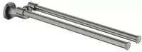 Dornbracht Madison Handtuchhalter 83210361-99 2-teilig, schwenkbar, Dark...