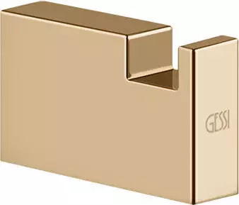Gessi Rettangolo Wandhaken Warm Bronze PVD (20921735)