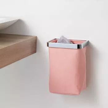 Giese Gifix 21 G&auml;stehandtuchkorb mit Stoffeinsatz, Chrom/Ros&eacute; (40530-02)