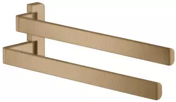 Hansgrohe Axor Handtuchhalter 42821140 409mm, 2-armig, schwenkbar, brushed bronze