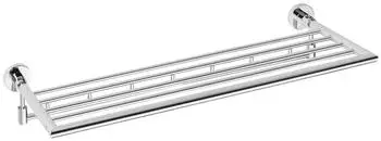 Sapho X-Round Handtuchablage kippbar mit Haken 600mm, Chrom (XR422)