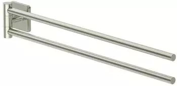 Lenz Elektronik Vent Handtuchhalter 2-armig schwenkbar, nickel-matt (4705322)