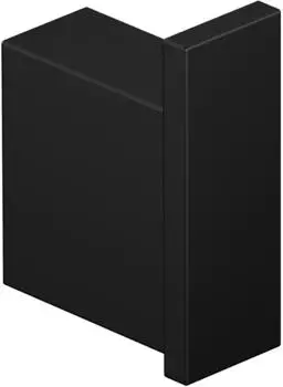 Chris Bergen Amira Handtuchhaken, Messing, schwarz matt