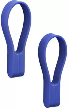 Zone Denmark Loop Magnet Handtuchhalter, indigo blau, 2 Stück (31998)