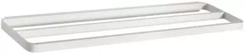 Zone Denmark RIM Handtuchhalter doppelt, weiß, Metall, 70x12cm