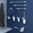 Gedy Nevis Handtuchring, Retro, Chrom (NV70)