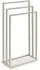 Idimex Kuno Handtuchständer freistehend, Metall, beige, 3 Stangen (45x84x21cm)
