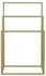 vidaXL Handtuchständer gold, Eisen, 48x24x79cm (343092)