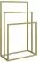 vidaXL Handtuchständer gold, Eisen, 48x24x79cm (343092)