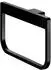 KEUCO Rose Handtuchring 24cm, schwenkbar, schwarz matt (15121370000)