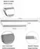 LuxusKollektion Handtuchhalter selbstklebend, gebürstetes Aluminium, silber, 40cm