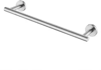 LuxusKollektion Handtuchstange Edelstahl SUS304 gebürstet 40cm Wandmontage