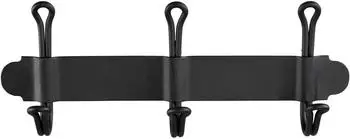 Wenko Nostalgia Trio Hakenleiste 3 Haken, schwarz (22941100)