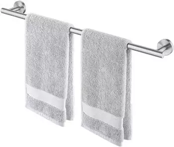 LuxusKollektion Handtuchhalter Edelstahl SUS304 geb&uuml;rstet 70cm Wandmontage
