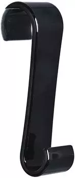 MSV Haken für Duschwand, Handtuchhalter, schwarz (141419)