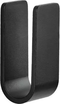 Zone Denmark Ume Wandhaken, schwarz (3,5 x 3,4 x 8cm)