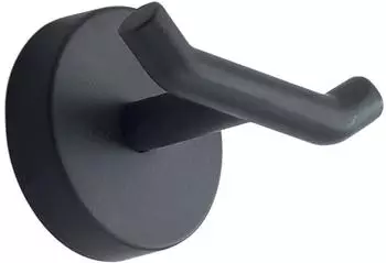 Gedy Eros Doppelhaken Edelstahl schwarz matt (23261400200)