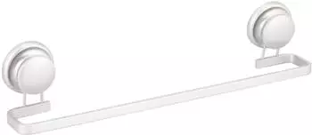 MSV Handtuchhalter Mega Saugnapf 2 Haken, Aluminium (MS4525)